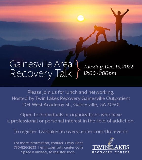 Gainesville Area Recovery Talk