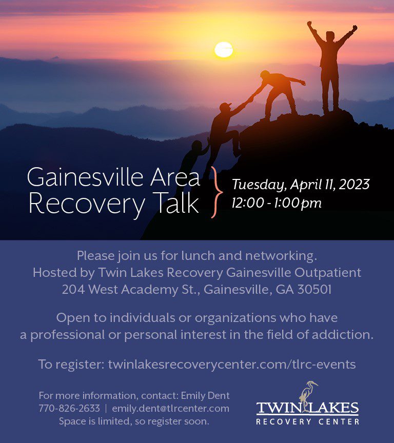 Gainesville Area Recovery Talk