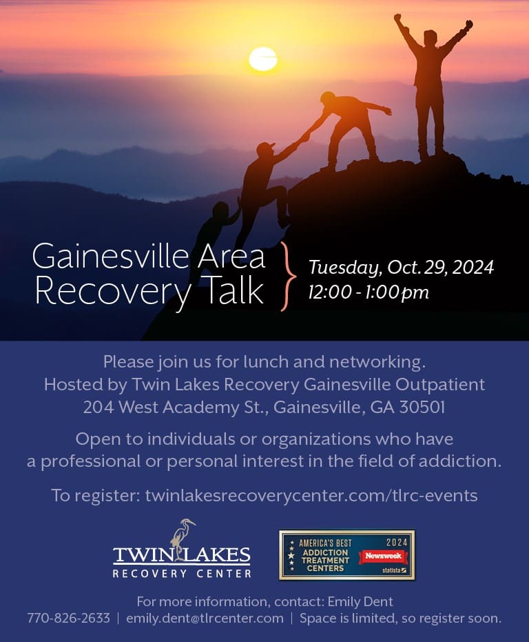 Gainesville Area Recovery Talk