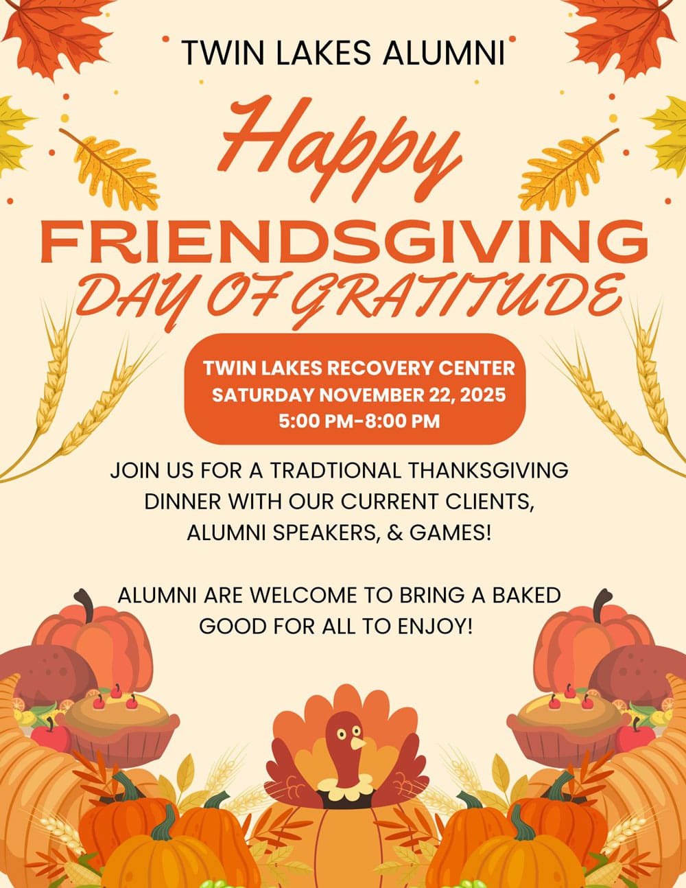 Friendsgiving 2025 - TLRC Alumni Gathering for Thanksgiving 2025