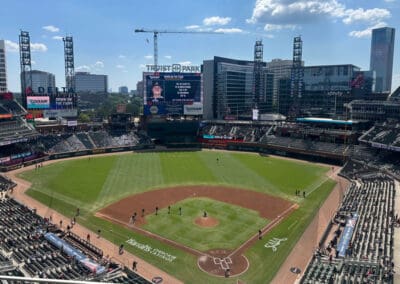 Take me out to the ballpark alumni event