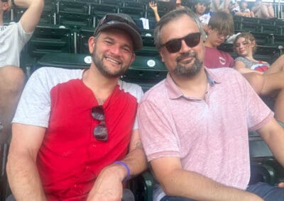 Take me out to the ballpark alumni event