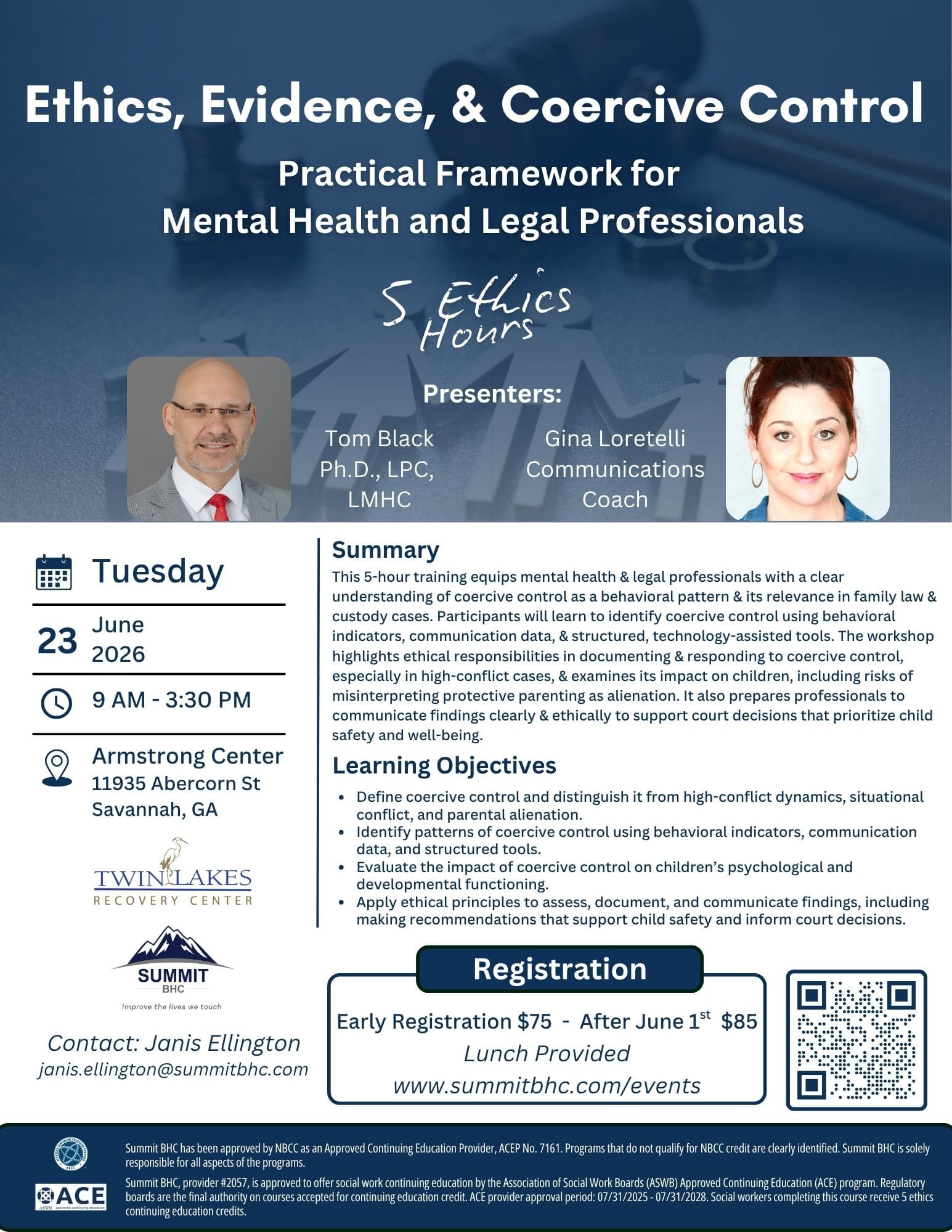 Ethics Training for Social Workers & Licensed Counselors Serving Veterans