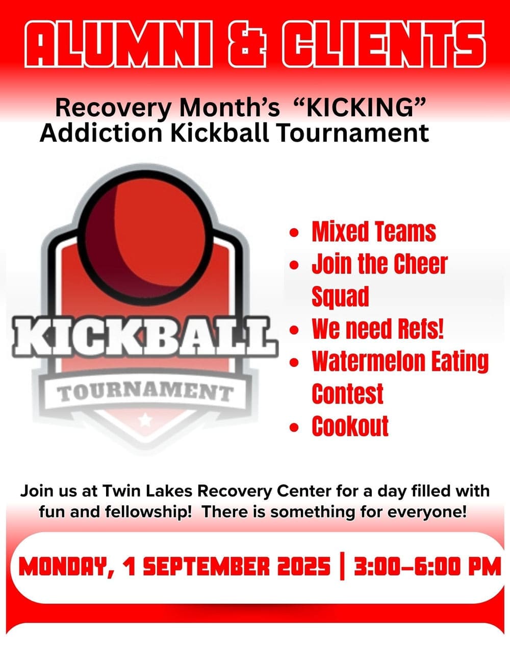 alumni event - kickball